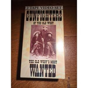 Gunfighters of the Old West (VHS, 1992, 2-Tape Set)
